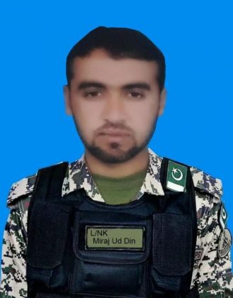 PAK ARMY Lance Naik Miraj Ud Din Shaheed