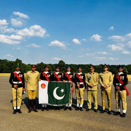 Sacred Country PAKISTAN Clinches Second Position In International Military Drill Competition 'Pace Sticking Competition' Held At Sandhurst Military Academy In UK