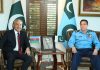 High-level Defense Delegation Of PAKISTAN Iron Brother AZERBAIJAN Held One on One High-Profile and Important meeting with PAK AIR CHIEF Zaheer Ahmed Babar at AIR HQ Islamabad