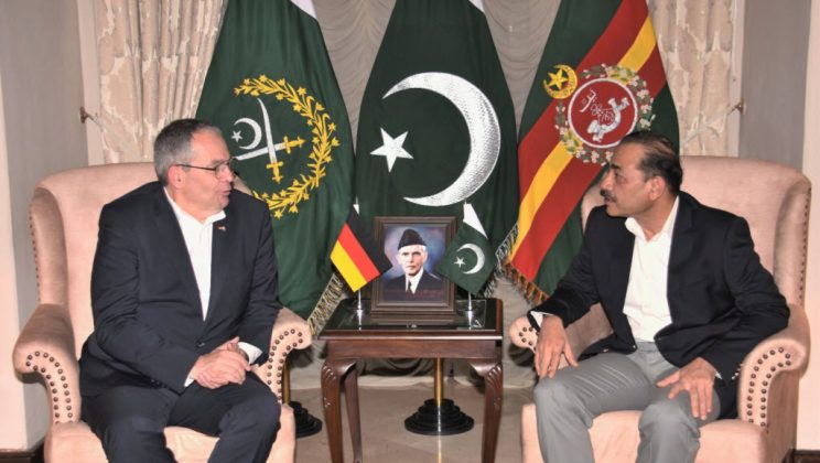 Chief Of German Army Lieutenant General Alfonas Mais Gekd And PAK ARMY CHIEF General Asim Munir Discusses The Grave Issue Of indian And iranian State Sponsored Terrorism In Sacred Country PAKISTAN