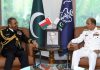 Chief of Staff Sultan Armed Forces Oman And PAK NAVAL CHIEF Discusses The Serious And Grave Issue Of indian And iranian State Sponsored Terrorism In Sacred Country PAKISTAN At NAVAL HQ Islamabad