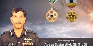 ISLAMIC Brotherly Country Syria Confers The Coveted Medal Of Bravery On PAF ACE And Top Gun Air Commodore (r) Sattar Alvi For Shooting Down israeli fighter Jets During 1973 Arab-israeli War