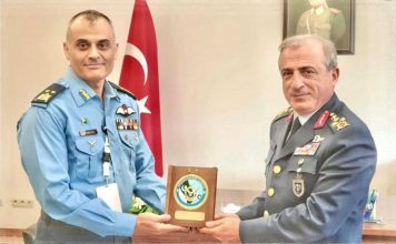 PAF Director General Warfare & Strategy AVM Aurangzeb Ahmed Conveys “Special Message” Of PAK AIR CHIEF To The Commander TURKISH AIR FORCE H.E General Atilla Gulan On The Sidelines Of IDEF 2023