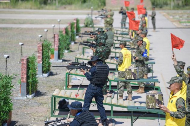 PAK ARMY contingent wins the Xuanyuan Sword Best Sniper Team award at the Sharp Blade-2023 International Sniper Competition