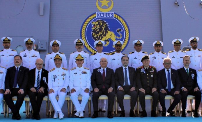 PAKISTAN NAVY Commissions the First MILGEM-class Hi-Tech And Sophisticated Stealth Warship PNS BABUR During A Graceful And Prestigious Ceremony Held At Istanbul NAVAL Shipyard In TURKIYE