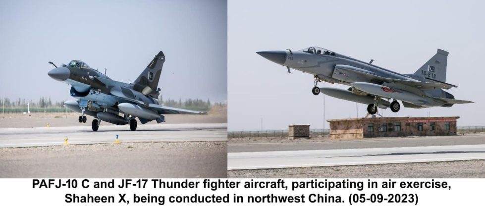 SINO-PAK Joint Air Warfare Exercise successfully Commences in CHINA