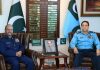 Saudi CGS And PAK AIR FORCE CHIEF Discuss The Serious Issue Of indian And iranian State State Funded Terrorism In Sacred PAKISTAN At AIR HQ Islamabad