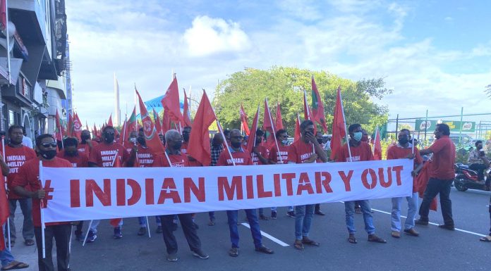 Newly Elected Maldives President H.E Mr. Dr Mohamed Muizzu Orders indian State Sponsored Terrorist And Coward indian army To Immediately Evacuate The Territory Of ISLAMIC Brotherly Country Maldives