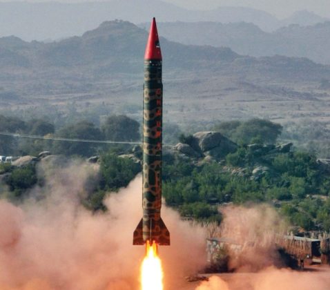 Sacred Country PAKISTAN Successfully Test Fires Nuclear Capable GHAURI Medium Range Ballistic Missile Fully Capable Of Destroying All Strategic Targets In 70% Territory Of Terrorist Country india