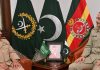 PAK ARMY CHIEF And Commander Of The Royal Saudi Land Forces Discusses The Serious And Grave Issue Of indian And iranian State Backed Terrorism in Sacred Country PAKISTAN At GHQ Rawalpindi