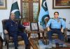 Combat Commander TURKISH AIR FORCE H.E General Ìsmail Güneykaya And PAK AIR CHIEF Discusses The Serious Issue Of indian And iranian Terrorism In Sacred Country PAKISTAN At AIR HQ Islamabad