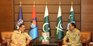 Commander Of Royal Saudi Land Forces And CJCSC General Sahir Shamshad Mirza Discusses The Serious Issue Of indian And iranian Terrorism In GOD Gifted Sacred PAKISTAN At Joint Staff HQ Rawalpindi