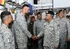PAK NAVAL CHIEF Highly Appreciates The Professional Prowess And Unshakable Morale Of Troops In Ensuring The Impregnable Defense Of Sacred PAKISTAN During Visit to Coastal And Creeks Areas