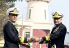 PAK NAVY Rear Azhar Mahmood Assumes Command As Commander Central Punjab (COMCEP) In A Prestigious Change Of Guard Ceremony Held At PAKISTAN NAVY War College Lahore