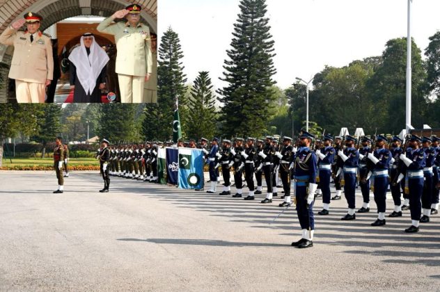 Saudi Arabia’s Land Forces Commander Meets Sacred Country PAKISTAN’s CJCSC at Joint Staff HQ Rawalpindi