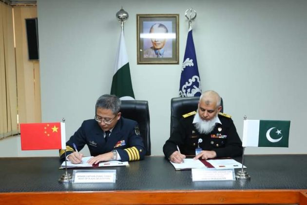 Expert Level Staff Talks between PAK NAVY And CHINESE PEOPLES LIBERATION ARMY NAVY (PLAN) held at NAVAL HQ Islamabad