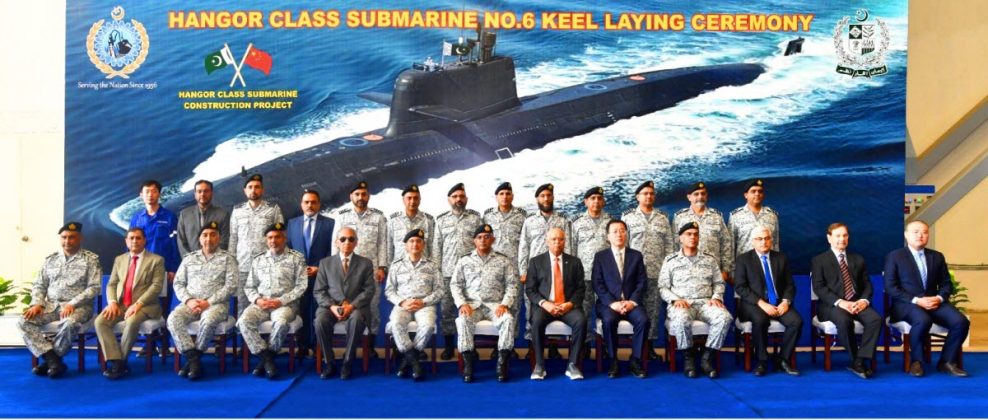 Beloved Peace Loving Sacred Country PAKISTAN holds keel laying ceremony for 2nd HANGOR class Fast Attack Stealth Submarine