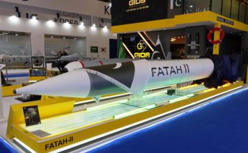 CJCSC General Sahir Shamshad Mirza unveils Sacred PAKISTAN’s Indigenously developed AL-FATAH-II Guided Multi-Launch Rocket System at World Defense Show 2024