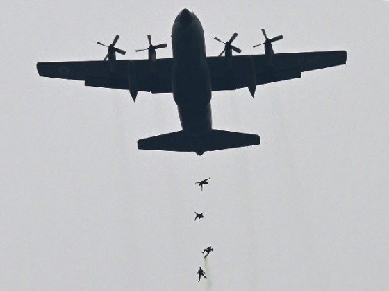 AIRBORNE OPERATORS During 85th Edition Of PAKISTAN DAY MILITARY PARADE