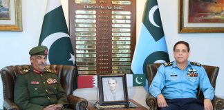 Bahrain Commander And PAK AIR CHIEF Discusses Serious And Critical Issue Of indian And iranian State Backed And State Funded Terrorism In Beloved Peace Loving Sacred PAKISTAN At AIR HQ Rawalpindi
