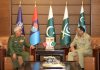 Bahrain Commander National Guard And CJCSC General Sahir Shamshad Mirza Discusses indian And iranian State Terrorism In Beloved Peace Loving Sacred PAKISTAN At Joint Staff HQ Rawalpindi