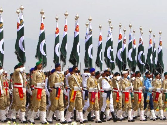 Brave and Valiant TRI-ARMED FORCES of Beloved Sacred Country PAKISTAN During PAKISTAN DAY MILITARY PARADE 2024