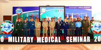 CJCSC General Sahir Shamshad Mirza Attends The Opening Session Of SCO Member States Seminar On Theme Of Challenges In Military Medicines Being Hosted By Beloved Peace Loving Sacred PAKISTAN