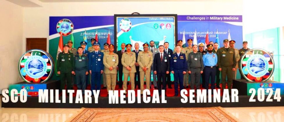 CJCSC General Sahir Shamshad Mirza Attends The Opening Session Of SCO Member States Seminar On Theme Of Challenges In Military Medicines Being Hosted By Beloved Peace Loving Sacred PAKISTAN