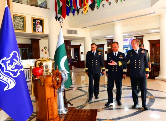 High-Level Delegation of Royal Malaysian Navy visits PAKISTAN NAVY War College (PNWC) Lahore