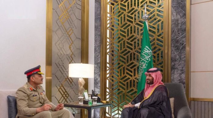 PAK ARMY CHIEF General Asim Munir And Saudi Crown Prince Discusses The Serious Issue Of iranian And indian State Terrorism In Beloved Peace Loving Sacred PAKISTAN During Official Visit To Kingdom,