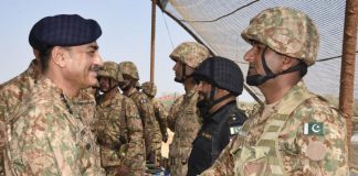 PAK ARMY CHIEF Witnesses Incorporation Of Electronic Warfare capabilities And Information Operations Among Elements Of PAK ARMY And PAF During TRI-SERVICES Exercises Shamsheer-e-Sehra