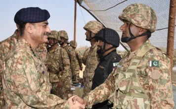 PAK ARMY CHIEF Witnesses Incorporation Of Electronic Warfare capabilities And Information Operations Among Elements Of PAK ARMY And PAF During TRI-SERVICES Exercises Shamsheer-e-Sehra