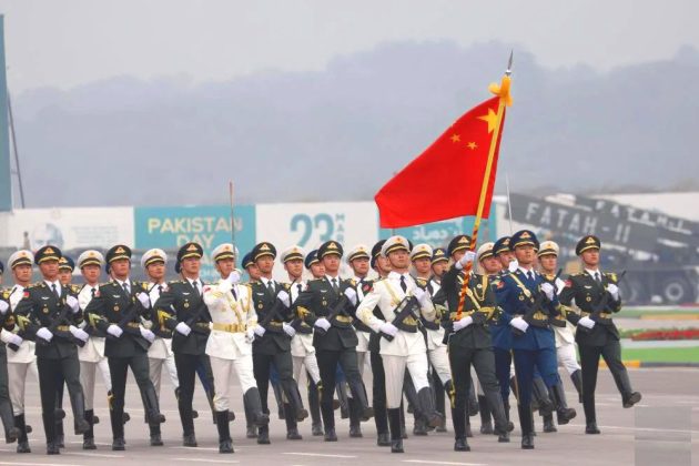 TRI-SERVICES of PAKISTAN Iron Brother CHINA during 85th Edition of PAKISTAN DAY MILITARY PARADE