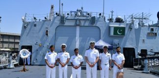 High-Profile Egyptian Navy Commander Visits PAK NAVY Units In Karachi
