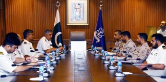 High-Profile UAE Navy Delegation Visits PAK NAVY Units In Karachi