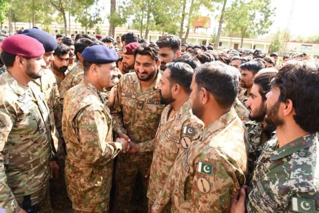 PAK ARMY CHIEF (COAS) General Asim Munir celebrates Eid with frontline troops in North Waziristan