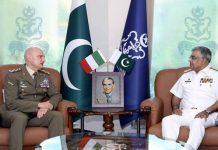 Italian Sec Gen Of Defense And National Armaments Lt Gen Luciano Portolano And PAK NAVAL CHIEF Admiral Naveed Ashraf Held One On One High-Profile And Important Meeting At NAV