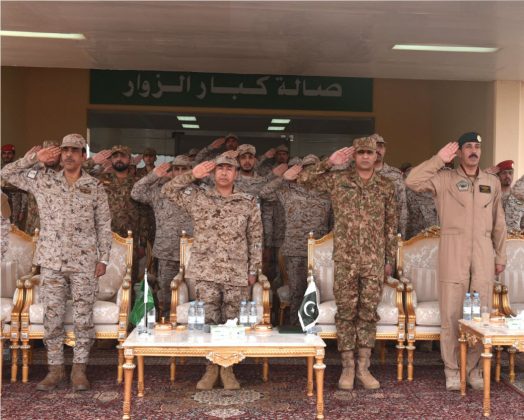 Ninth Consecutive Edition Of AL-SAMSAM-IX Joint Counter-Terrorism Exercise Between PAK ARMY And Royal Saudi Land Forces (RSLF) Successfully Kicks Off In Northern Saudi Arabia