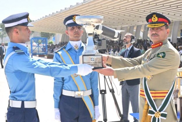 PAF Graduation Ceremony held in Asghar Khan Academy in Risalpur