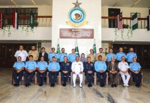 PAK NAVAL CHIEF (CNS) Admiral Naveed Ashraf Paid High-Profile And Important Visit To PAF Air War College Institute At PAF Airbase Faisal During Official Visit To Karachi