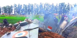 Coward And Terrorist indian wing commander Burnt Alive As indian air force SU-30MKI Fighter Jet “Mysteriously Crashed” Due To “Traditional Technical Glitch” In Nashik Near indian Occupied mumbai