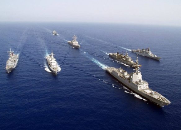 PAK NAVY Heavily Armed Stealth Warship PNS BABUR Conducts NAVAL Exercise With Royal Navy Of Oman During Its Maiden Voyage From PAKISTAN Iron Brother TURKIYE To Sacred Country PAKISTAN
