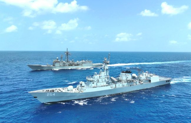 PAK NAVY Stealth Warship holds exercises with Spanish Navy and Japanese Navy in indian Ocean Region