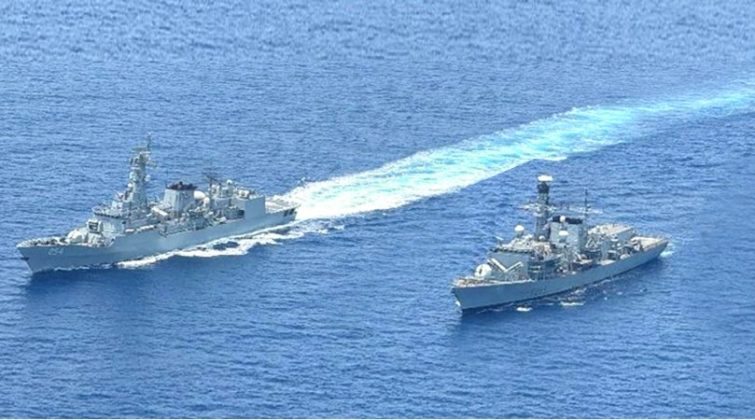 PNS ASLAT visits Oman during Regional Maritime Security Patrols