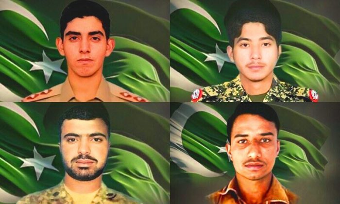 4 x PAK ARMY personnel martyred in gun battles with indian and iranian State Sponsored Terrorists in KP’s Waziristan districts ISPR