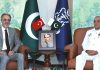 Ambassador Of PAKISTAN Iron Brother TURKIYE H.E Mr. Mehmet Pacaci And PAK NAVAL CHIEF Admiral Naveed Ashraf Discusses indian And iranian Terrorism In Sacred PAKISTAN At NAVAL HQ Islamabad