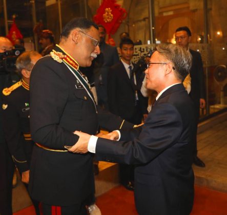CJCSC attends commemoration ceremony of PLA's 97th Founding Day of CHINESE PLA in Islamabad,