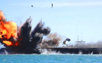 Dozens Of Coward indian navy Sailors Burnt Alive As Brave Freedom Fighters Successfully Destroys Highly Advanced ins brahmaputra Frigate With Lethal Explosives At Dockyard In indian Occupied mumbai