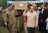 Funeral Prayers Of Martyred Brave Son Of Sacred PAKISTAN Captain Muhammad Osama Bin Arshad Shaheed Offered At Chaklala Garrison