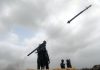 PAK NAVY Conducts Live Weapons Firing Of Lethal Surface To Air Missiles Enhance Combat Preparedness And Battle Readiness Against Coward security forces Of World Number 1 Shameless Terrorist india